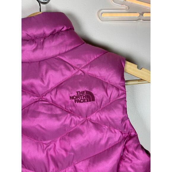 The North Face Pink Goose Down 700 Fill Puffer Vest XS Ski Hike Gorpcore Outdoor - Picture 6 of 10